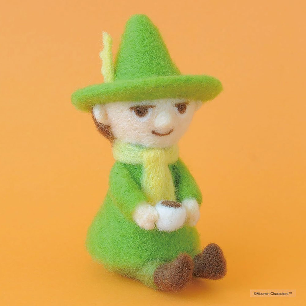 スナフキン 手作りキット フェルト手芸 MOOMIN ニードルフェルト 手芸キット フェルトキット DIY フェ..
