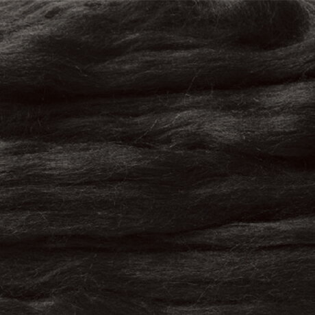 羊毛フェルト玉「植毛ストレート」黒毛（アイボリーブラック）3玉セット リアルな犬・猫・動物用のプレミアム羊毛（毛100%）毛糸玉 手芸 手作り