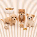 柴犬 チワワ ミニチュアダックスフント 手作りキット 赤ちゃん犬3体 フェルトマスコット