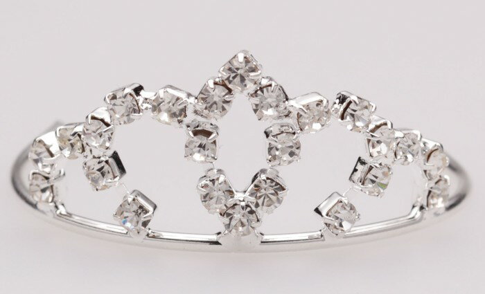 ぬいぐるみ用ティアラ(幅3.7cm) ウェディング 結婚式 ウェルカムドール用 マスコット用 花嫁di