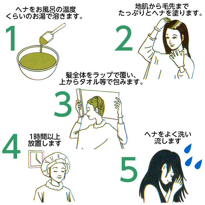 O's（オーズ）ナチュラルヘナ ブラウン 80g（エンボス手袋入り）白髪用 henna ジアミン・HC染料不使用 hitomono-10002140 ひと、モノショップ。 サンプル画像2