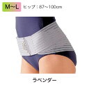 レディース骨盤ベルト3 サイズ:M〜L 87〜100cm カラー:ラベンダー 腰部サポーター 腰痛ベルト 腰用サポーター 腰部固定帯 骨盤矯正