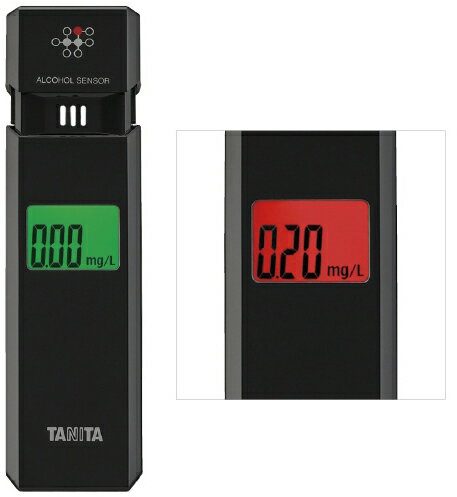 タニタ アルコールチェッカー 品番：HC-310 カラー：ブラック TANITA アルコールチェック 呼気チェック アルコール検査 飲酒検査