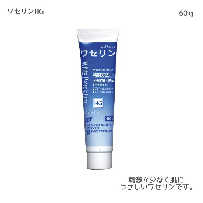 大洋製薬 ワセリンHG（チューブ） 60g 白色ワセリン