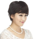 ショ-ト人毛100%ウィッグ 発毛促進セットとwig capをプレゼント致します 【かつら】【かつら女性用】【医療用ウイッグ】【医療用ウイッグ】【ショートかつら...