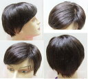 人毛100%かつら 頭皮循環促進セットとwig capをプレゼント致します 【かつら】【かつら 男性用】【人毛100%】【人毛】【医療用対応かつら】【医療用かつ...