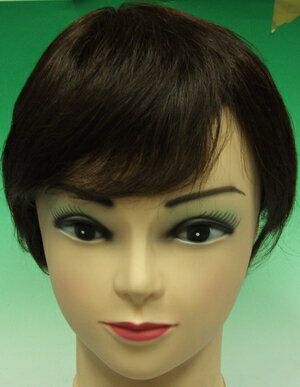 ショ-ト人毛100%ウィッグ 発毛促進セットとwig capをプレゼント致します 【かつら】【かつら女性用】【人毛】【人毛ウィッグ】【医療用ウイッグ】【医療用かつら】【医療用対応ウイッグ】【医療用対応かつら】【フルウイッグ】