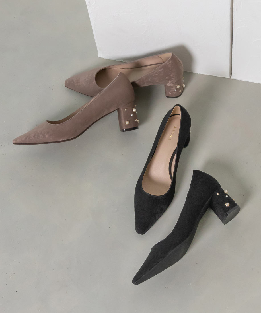 【22日20時からポイント10倍！】【50%OFF】【22cm〜25.5cm】RANDA/ランダ/ヒールコンシャススエードパンプス/DP11530/Y2【22AW/AS】▲△【0622p】のサムネイル