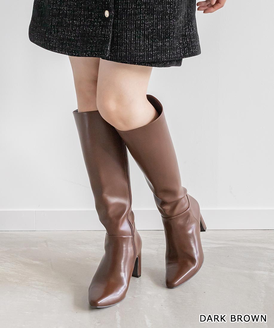 【30%OFF】【22.5cm〜25.5cm】RANDA/ランダ/晴雨兼用 ベーシックロングブーツ/KA32184/J【23AW】▲△のサムネイル