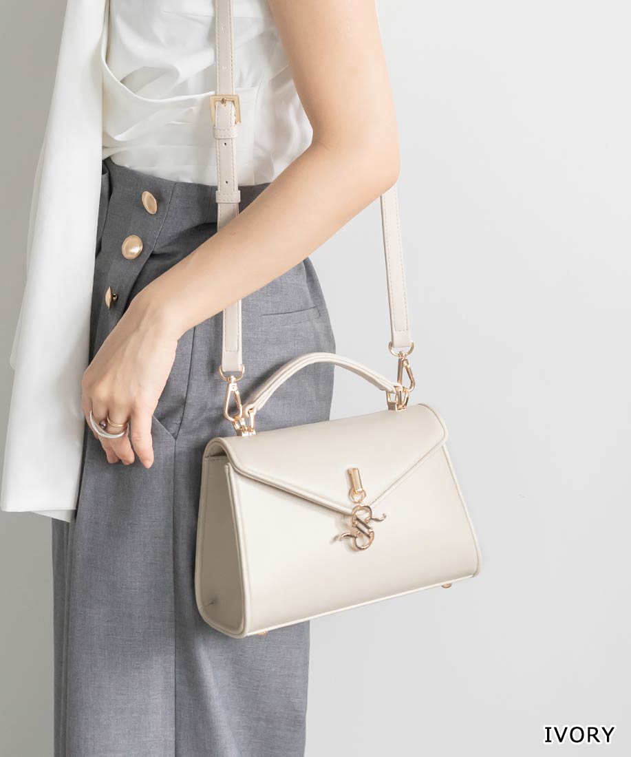 【30%OFF】RANDA/ランダ/モノグラムチャーム2WAYバッグ/FB33107/U【25SS】▲△のサムネイル