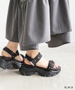 【50%OFF】【22.5cm~25.5cm】RANDA/ランダ/パデッドベルトスポーツサンダル/PR33202/M2A【24SS】▲△