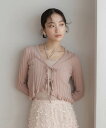 【50%OFF】RANDA/ランダ/カップインタンクトップセットカーディガン/BT35272/L12【25SS】▲△