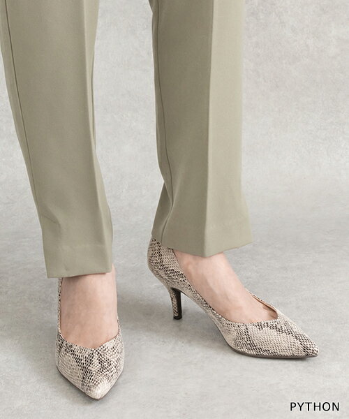 【50%OFF】【21.0cm～25.5cm】RANDA/ランダ/3E幅広 Vカットポインテッドトゥパンプス/KP6014/Y【22SS/AS】▲△【0701p】のサムネイル