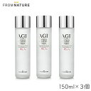 フロムネイチャー AGE トリートメントエッセンス 150ml 3個 エイジ 韓国コスメ 化粧水 ローション ガラクトミセス 天然酵母 オールシーズン オールスキン アンチエイジング 保湿 キメ 潤い