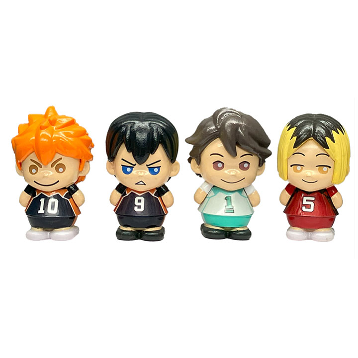 東宝　ハイキュー!!マスコットバスボール ＜1個・4個・8個＞ 入浴剤 フィギュア 日向翔陽 影山飛雄 狐爪研磨 及川徹 バスボム コレクション お風呂