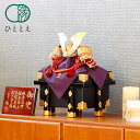五月人形 兜飾り 光帝 - 茜 - 純金箔押 - 8号 コンパクト おしゃれ 兜 初節句 男の子 子供の日 端午の節句 プレゼント ひととえ SZ-0033