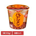 【6個セット】ハヤシメシデミグラス 日清 カップヌードル 汁なし ハヤシ ライス ライス 簡単 おいしい 飯 ラク 日清食品