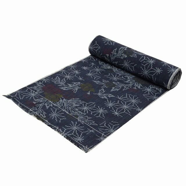 樂天商城 - 【P5倍】【30%OFF★在庫復活】 【中古】 リサイクル 反物 正絹 紬 女物 リサイクル着物 和装小物 紺色系 良品★★★ kkb0152b 【着物ひととき】