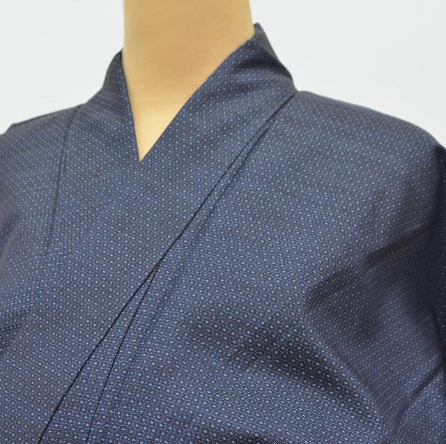 【P10倍】【30%OFF★在庫復活】【中古】 リサイクル 男性 着物 男物 メンズ 大島紬 正絹 未使用品 リサイクル着物 黒色系 特品★★★★ mm3565b 【着物ひととき】