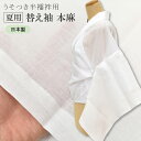 替え袖 ワンタッチ替袖 うそつき半襦袢 夏用 麻 白 sin8078-bob12 彩小径