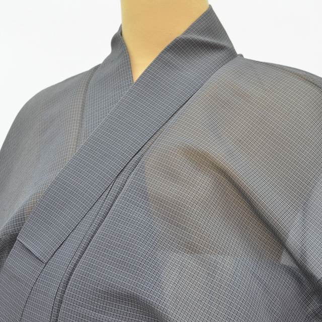 【P5倍】【30%OFF★在庫復活】 5リサイクル着物 紬 男物 正絹 夏物 メンズ 特品★★★★ 【中古】 【着物ひととき】 pp0816