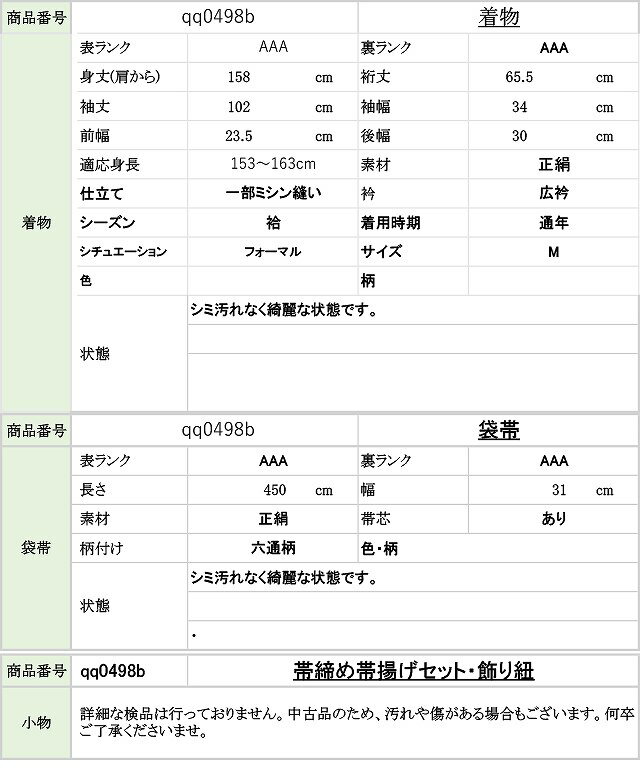 リサイクル着物 リサイクル 振袖 袋帯 正絹 帯締め 帯揚げ 飾り紐 5点セット 総絞り ビンテージ振袖 ヴィンテージ 成人式 裄65.5cm 身丈158cm ちょっとふくよかL 赤色系 桜文様 良品 古典 着物 中古 帯 リサイクル 【中古】 3