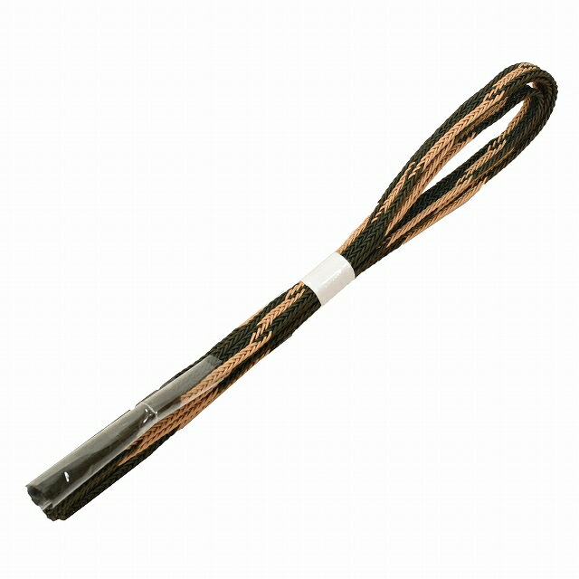 【中古】 帯締め 単品 夏物 正絹 平組 中古 美品 小紋 紬 おびじめ 着物 緑色系 良品★★★[ 和服 カジュアル着物 アウトレット レトロ アンティーク プチプラ お洒落 普段着 お稽古 アウトレット きもの kimono ] kkb2610b