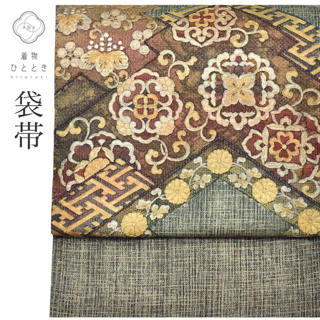 楽天市場】スワトウ 刺繍(種類(帯)袋帯)(帯|和服 楽天市場】スワトウ 刺繍(種類(帯)袋帯)(帯|和服
