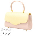 【中古】 リサイクル バッグ 美品 合皮 花文様 紫色系 礼装用 手提げ型 レディース 着物 kkb3850b