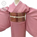 【中古】 江戸小紋 リサイクル着物 着物 名古屋帯 セット 正絹 仕立て上がり 帯締め付き 袷 コーディネート 身丈157.5cm 裄65.2cm M ちょっと...