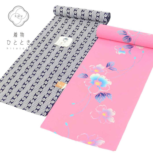 楽天市場】浴衣 中古 反物（素材（生地・毛糸）綿・コットン