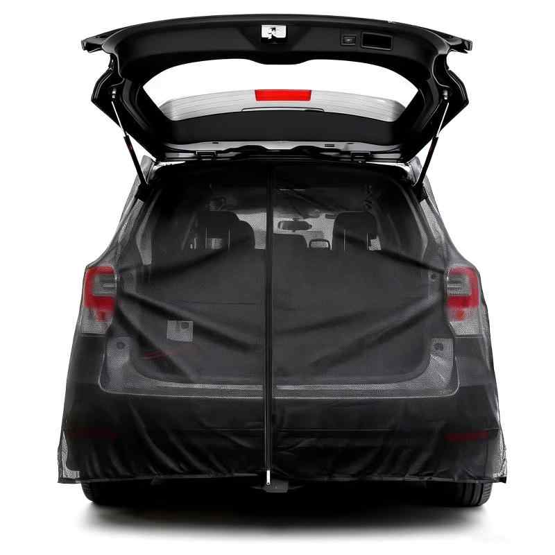 Catland 車 カーテン 網戸 虫除け バックドア用 車中泊 取付簡単