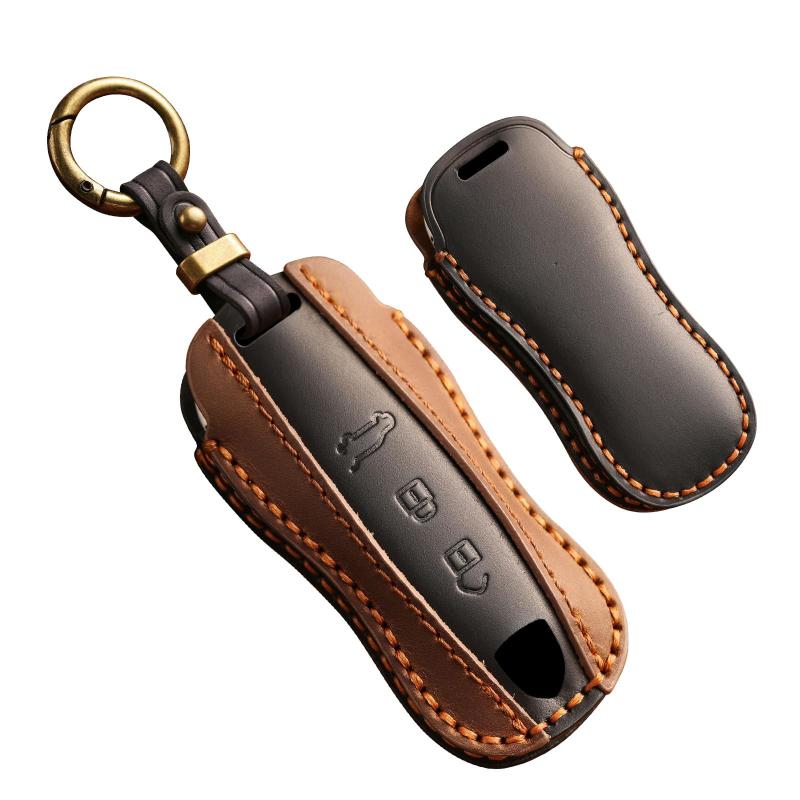 ポルシェ向けの スマートキーケース キーホルダー キー保護 Porsche 911 カイエン パナメーラ テイカン..
