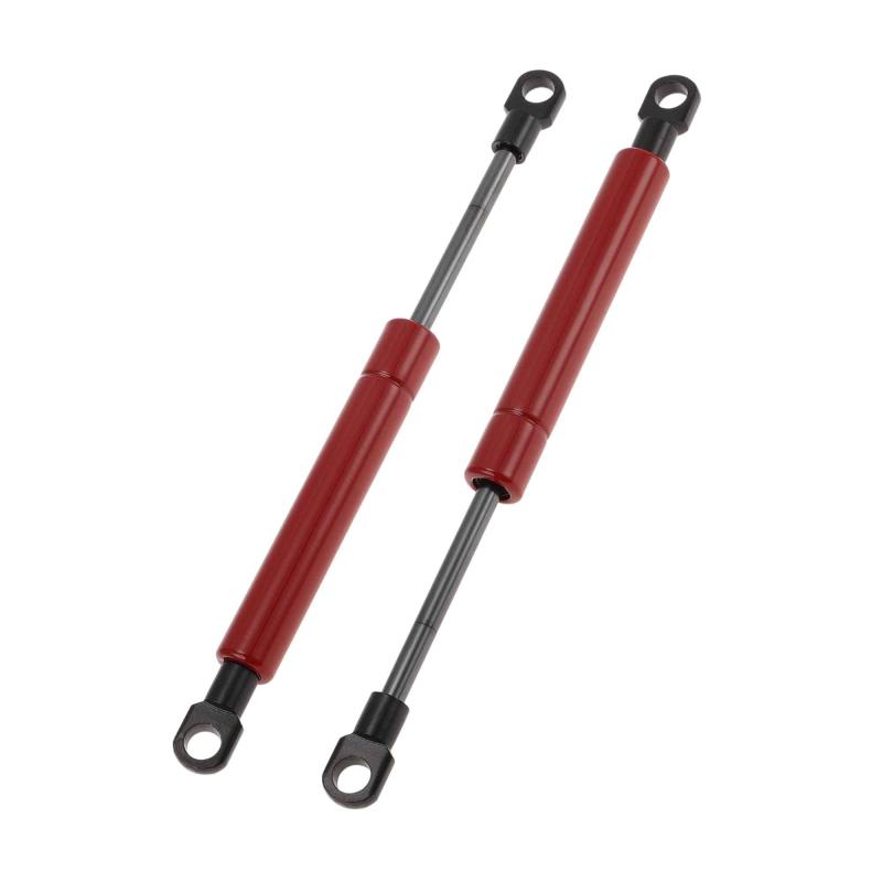 乐天商城 - ARISELIFT ガススプリング 汎用 リフトサポート ガスダンパー 取付穴距離200mm 耐荷重80N/8kg カーボン鋼 レッド 2本 車 ボート キャンピングカー リアゲート ハッチバック トランク 吊り戸棚 食器
