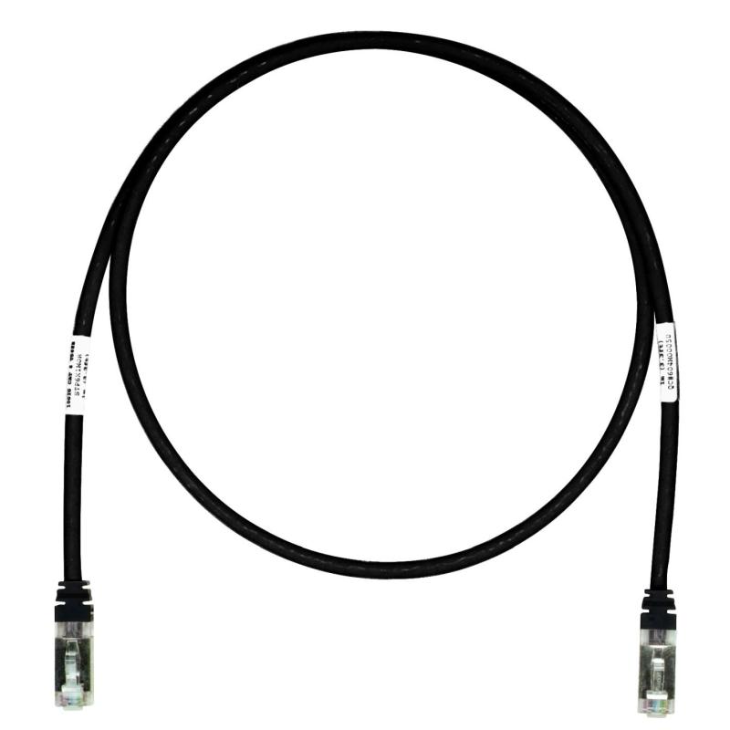 パンドウイット シールド LANケーブル Cat6A プロ仕様 6m 黒 STP6X6MBL