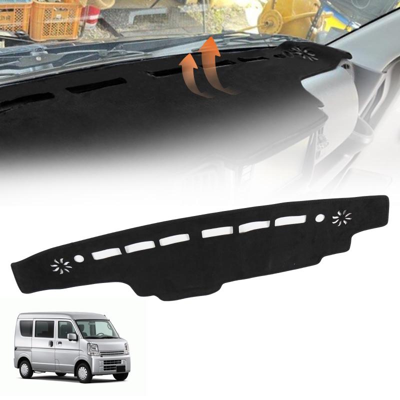 YESHMA ダッシュボードマット スズキ エブリイ バン エブリイワゴン 適用 DA17W DA17V 2015年02月～ スエード素材 SUZUKI EVE...