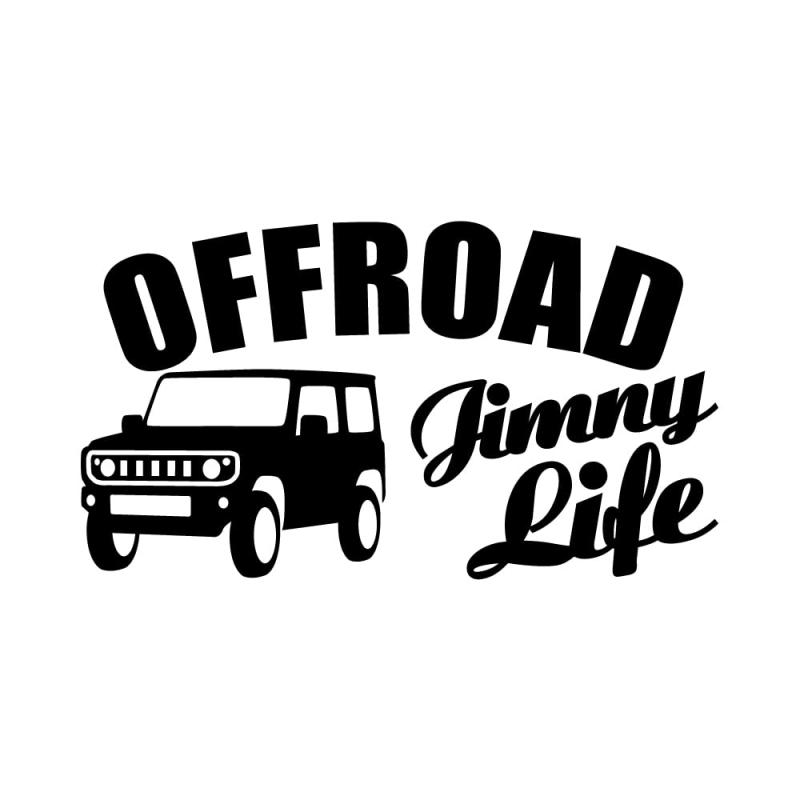 [KAIMIRU] スズキ jimny ジムニー シエラ 4WD バン 汎用 車 ステッカー デカール シール アウトドア オ..