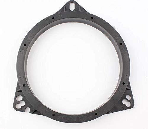 【Deepa】インナーバッフル 16cm ダイハツ対応 汎用 トヨタ対応 日産対応 スズキ対応 マツダ対応 2個セット スピーカー スペーサー アダプター 自動車 ステレオ マイクロファイバータオル付