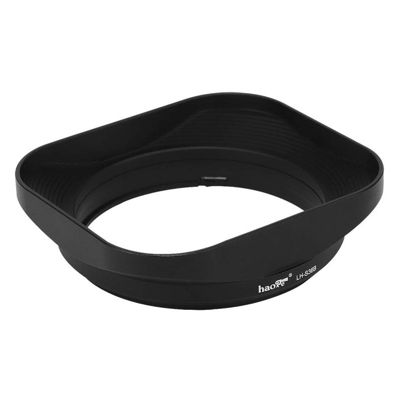 Rakuten - Haoge LH-S36B バヨネットメタルスクエアレンズフードシェード for ソニー Sony FE 35mm F1.8 SEL35F18F レンズ