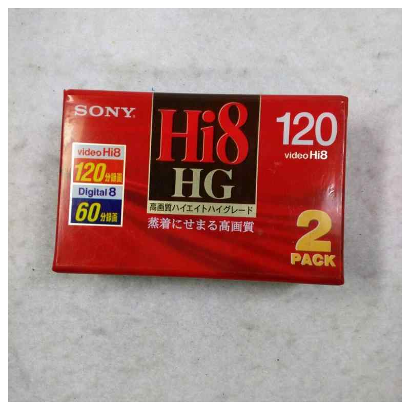 SONY 8ミリビデオカセット 2P6-120HHG3