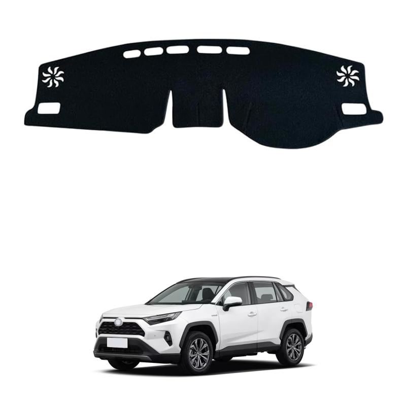 Marino Avenue トヨタ Rav 4 車種専用設計 ダッシュボードマット ダッシュボードカバー 映り込み低減 UVカット 劣化防止 保護マット フランネル素材 HUDなし 2019年-現行 対応 Rav4＿19