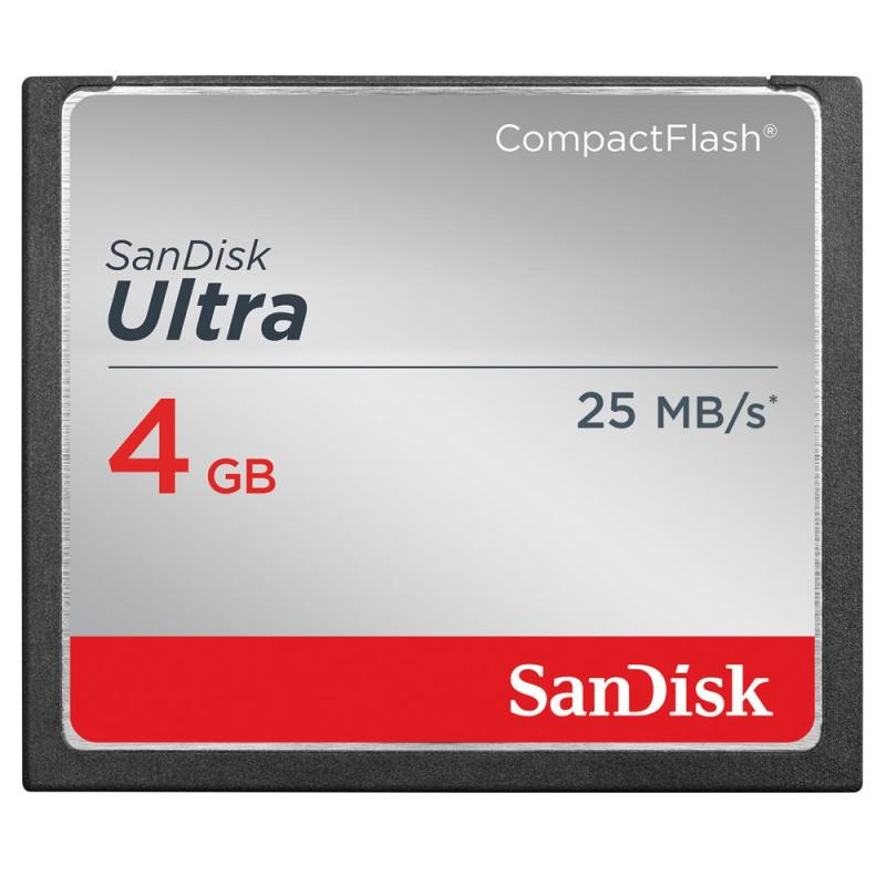 サンディスク ウルトラ コンパクトフラッシュ 4GB SDCFHS-004G-J35