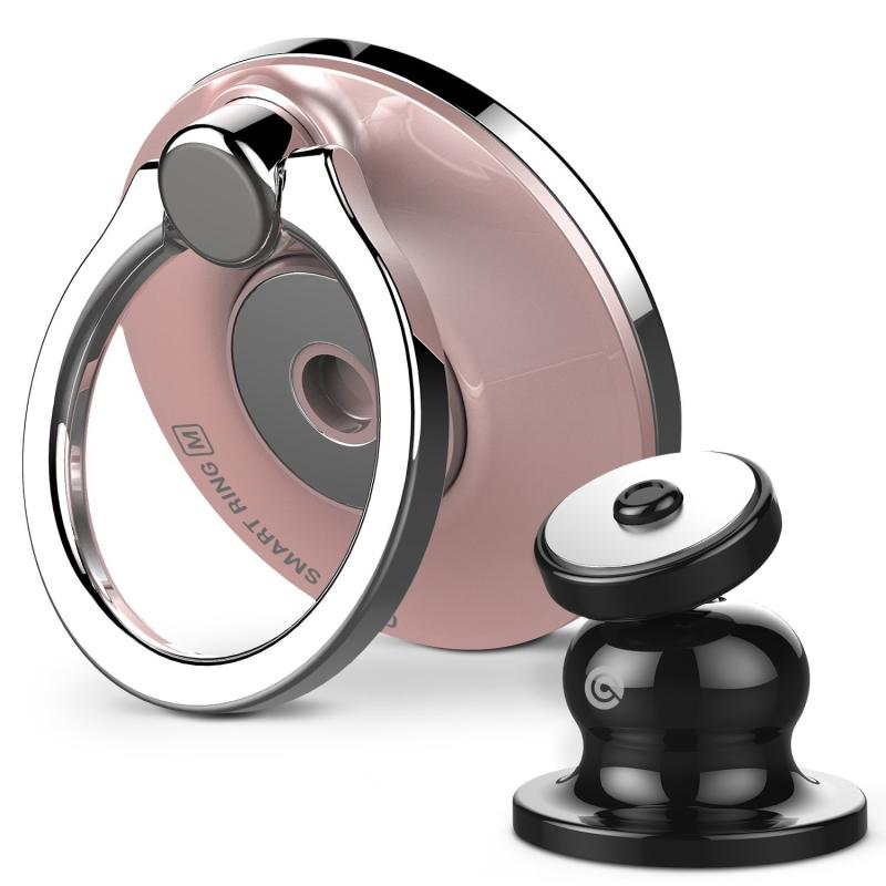 OBLIQ Smart Ring M スマホリング    落下防止 スマートフォン ホールドリング ［ 各種 スマホ 対応 ］