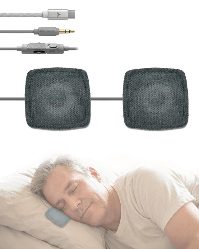 Avantree Slumber Mini – 有線ピロースピーカー 超薄型 枕の下 睡眠用スピーカー