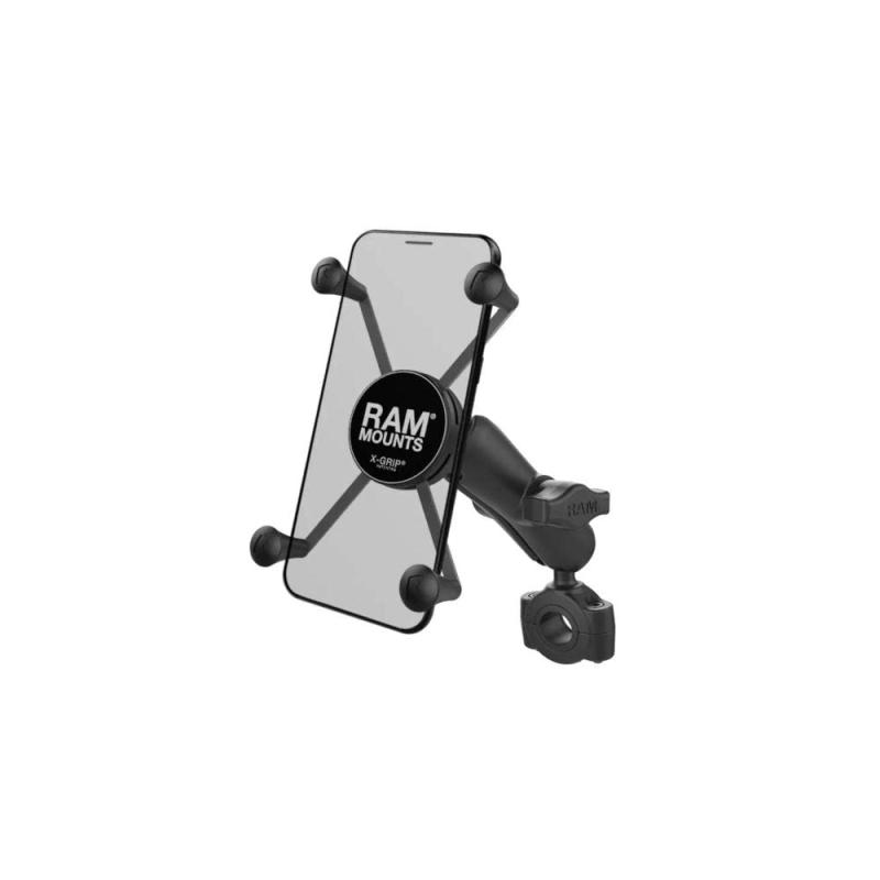 樂天商城 - ラムマウント(RAM MOUNTS) マウントセット Xグリップ&バーマウントベース(M)