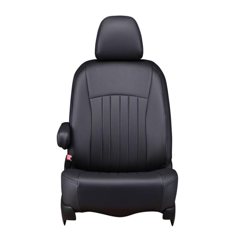 クラッツィオ(Clazzio) シートカバー 全席セット スペーシア MK94S R5(2023)/12~ / フレアワゴン MM94S R6(2024)/1~ ライン ブラック×ブラックステッチ ES-6308 【43ESA6308KK】(2.0)