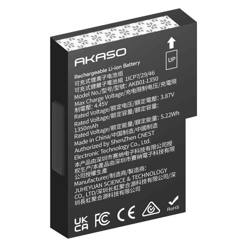 AKASO アクションカメラ バッテリー