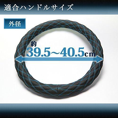 HITOTSUNAGIのAzur ハンドルカバー 2t ブルーテックキャンター(H22.11-) ステアリングカバー エナメルホワイト LS(外径約39.5-40.5cm) XS54I24A-LS-003｜アングル2
