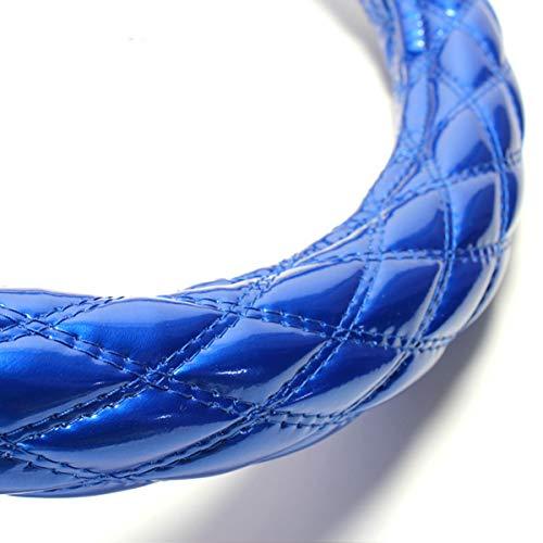 Azur ハンドルカバー パレット ステアリングカバー エナメルブルー S(外径約36-37cm) XS54C24A-S-031