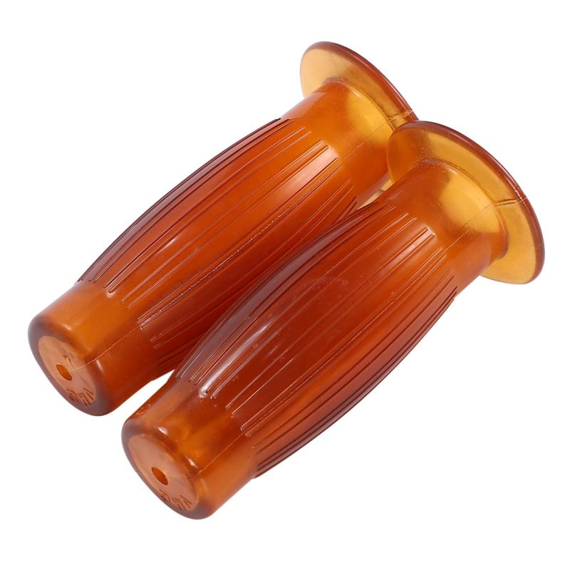 nakira バイク グリップ 原付 ハンドル 樽型 22.2mm 左右セット ラバーI型